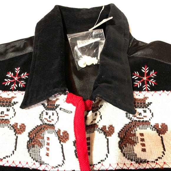 🛍Carolina Colours Christmas Snowman Vest - Picture 3 of 8